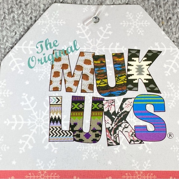 6 for $20❤️BNWT 2 pairs of socks 1 Muk Luks , 1 Colorful Tea-Themed Socks Set - Picture 5 of 6